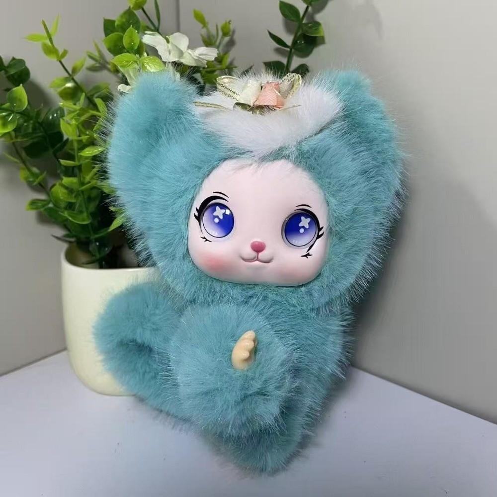Soft Fluffy Bag Charm Ornaments Plush Doll Pendant Creative Bear Plush Keychain Birthday Gift