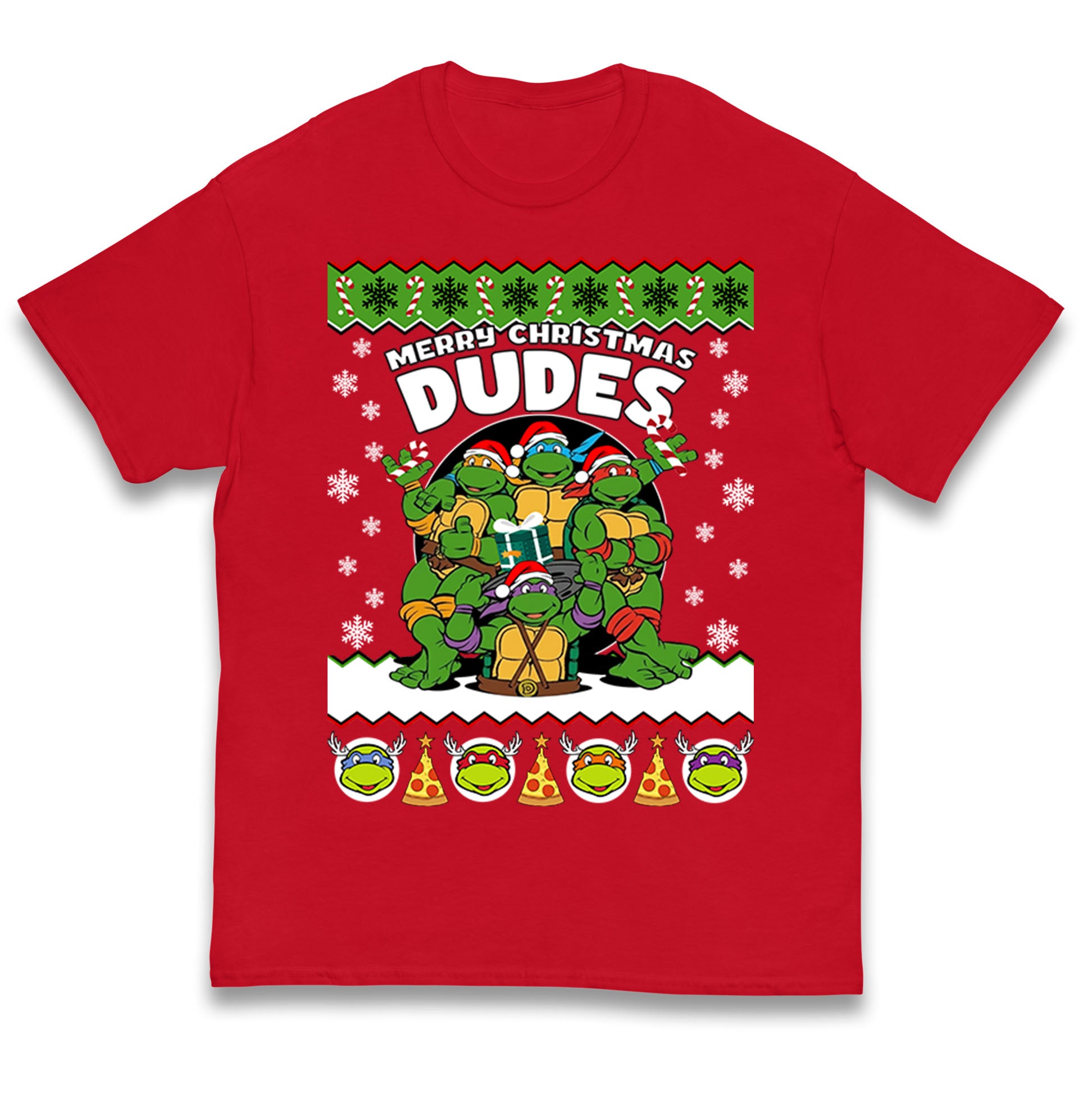 

Teenage Mutant Ninja Turtles Christmas Kids T Shirt 100