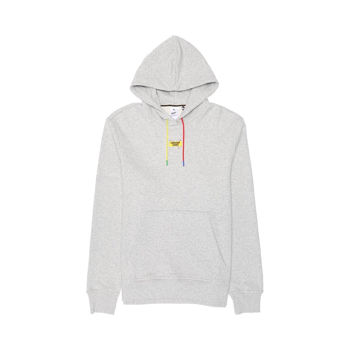 PUMA x Chinatown Market Hoodie Grey Yellow Men s 595625-04 XS