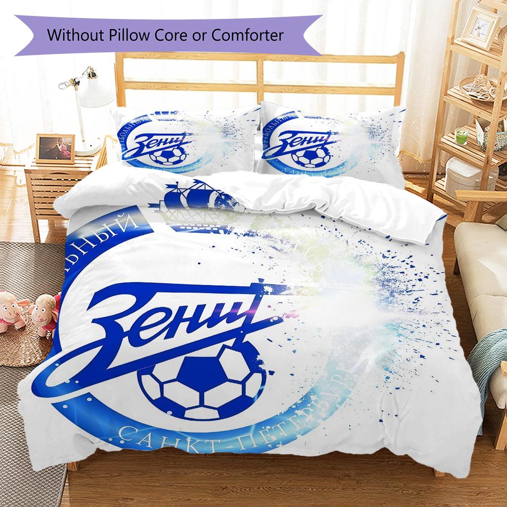 Zenit Bedding Quilt Set Quilt Cover Pillowcase Home Decoration Birthday Gift (1 * Duvet Cover + 2 * Pillowcase, Without Core)