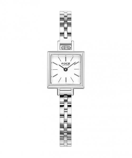 

[FOCE LADY] FOCE LADY 19.5mm Women s Square Metal Watch FM1913WH FREE