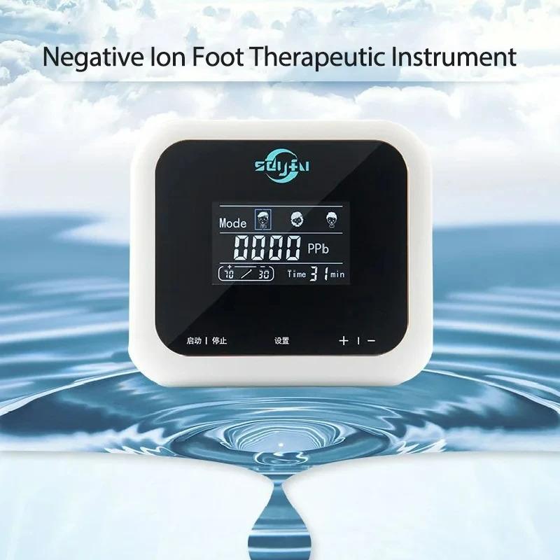 Ionic Foot Bath Detox Machine  Foot Spa Bath with Touch Display Strengthen Immunity Eliminate Fatigue Array AquaCell Ion Cleanse