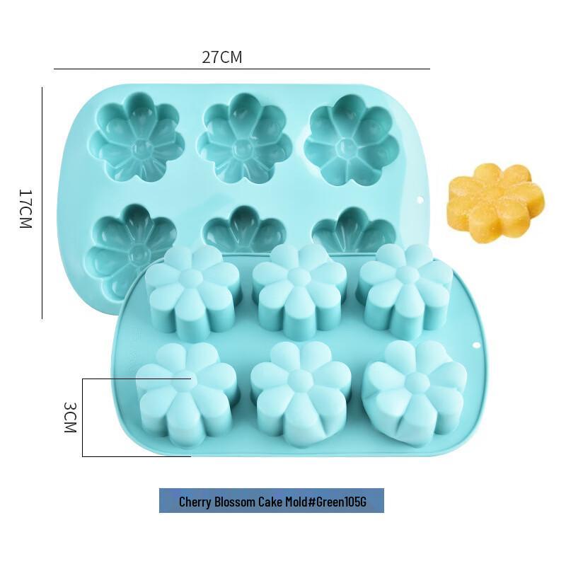 Cherry Blossom Petal Cake Mold Set