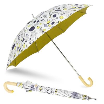 Ogawa Nordic Geeignet für Sonne und UV Beliebter Garten Perfektes Geschenk zum Respekt vor dem Alter 81088 Damenschirm, Muster, Regen, 99,9% Schutz,