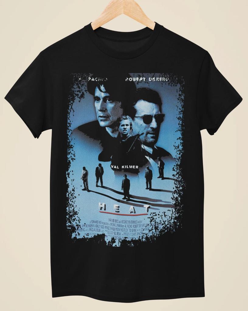 Heat - Movie Poster Inspired Unisex Black T-shirt