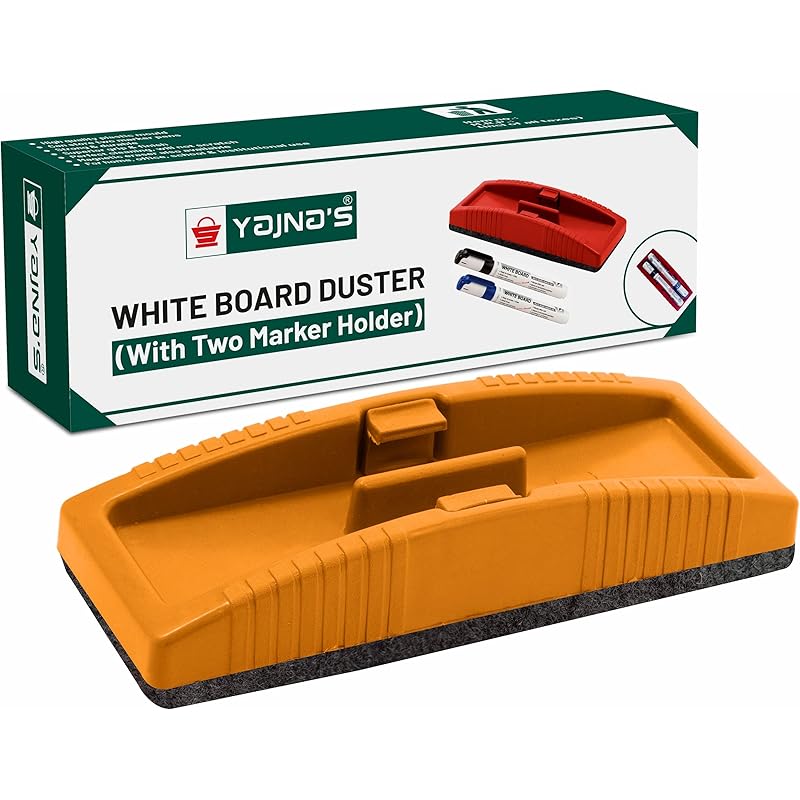 Yajnas Magnetic Whiteboard Duster, White Board Duster | Whiteboard Eraser For Erasing White Board Marker Or Chalk Board