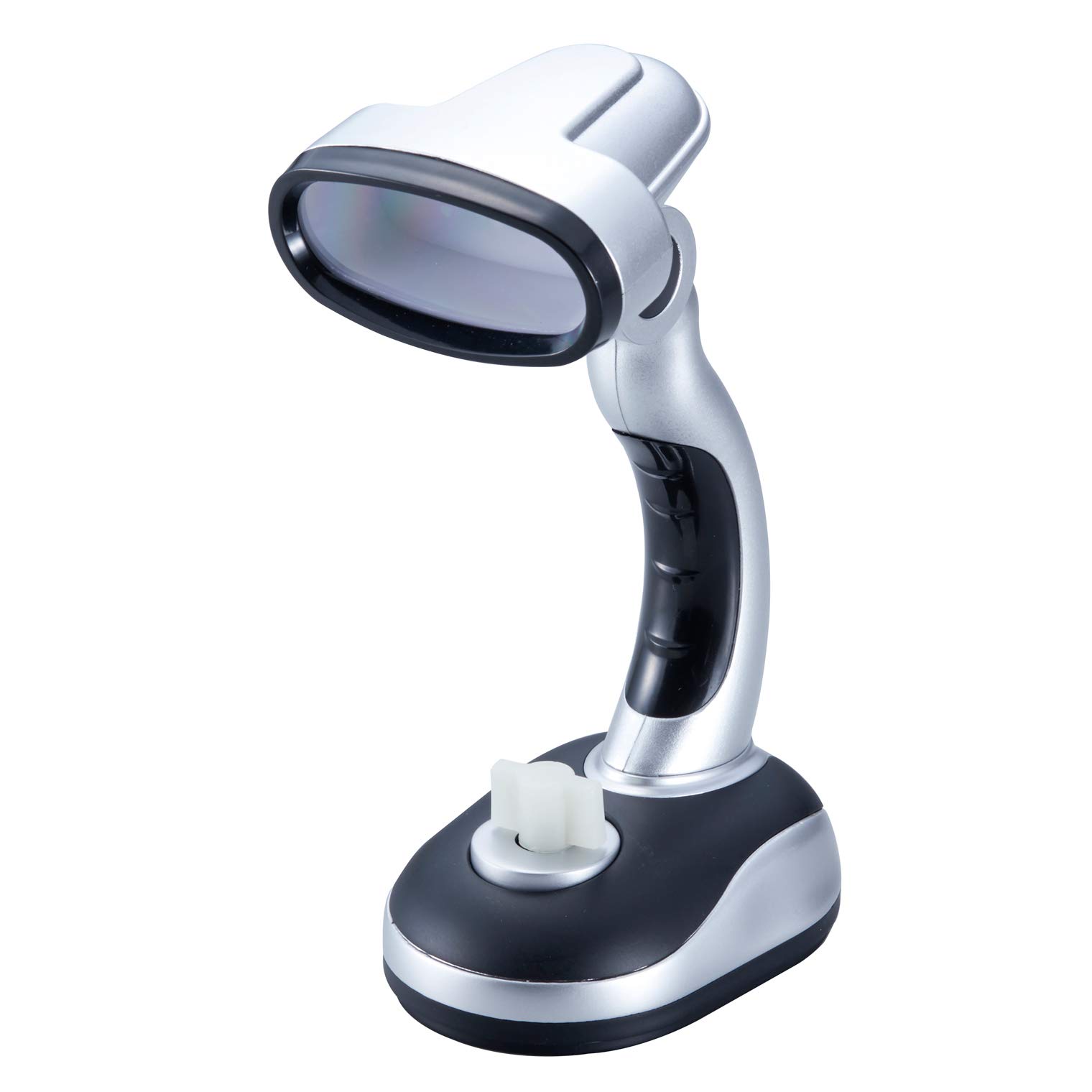 

Asahi Denki Kasei Dimmable LED Lightweight Stand Light Silver AST-3301T