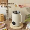 Upgraded Fully Automatic Soy Milk Machine LCD Touch Screen No-wash Milkshake Machine Household 1.2L Filter-free Soy Milk Machine