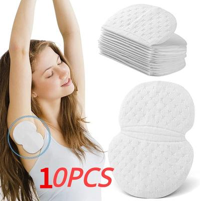 10 almohadillas para el sudor de las axilas para mujeres y hombres