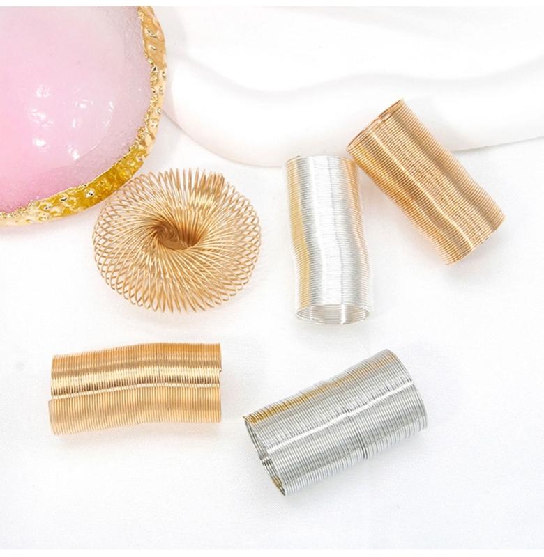 69 Loops Jewelry Wire Memory Beading Wire Steel Memory Wire Cuff Bangle Bracelet for Jewelry Making Supplies Necklaces
