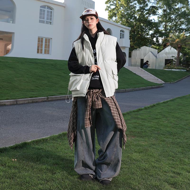 Printable logo2025 new vest men's cotton vest vest vest thermal vest youth sleeveless sports jacket men