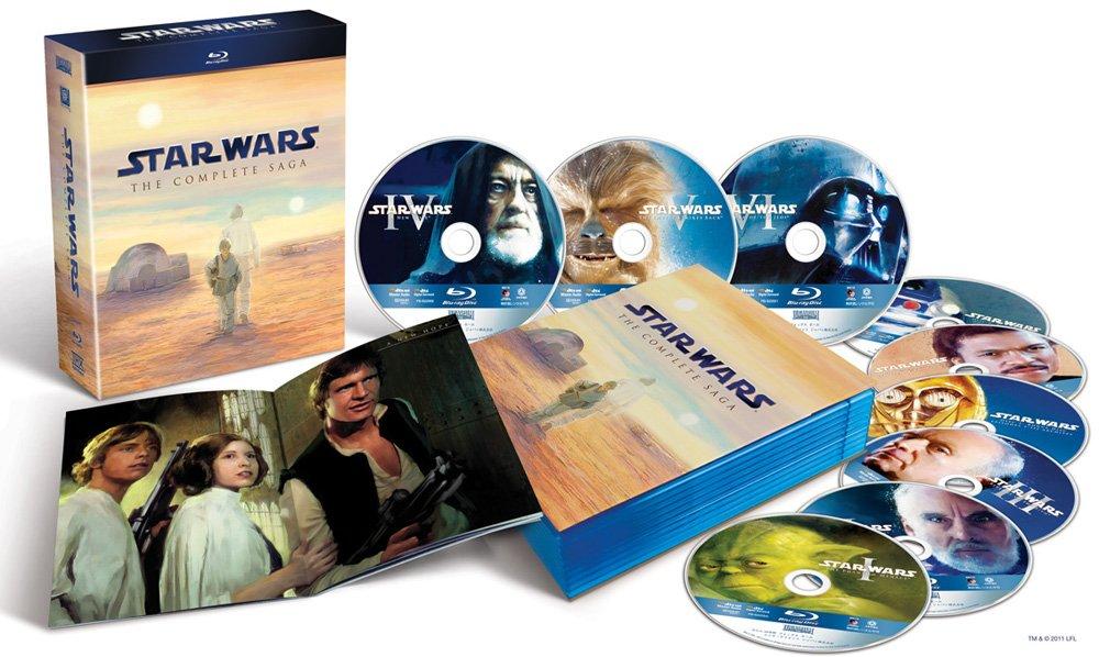 Star Wars Complete Saga Box Press Limited Blu-ray (First Edition) [Blu-ray]