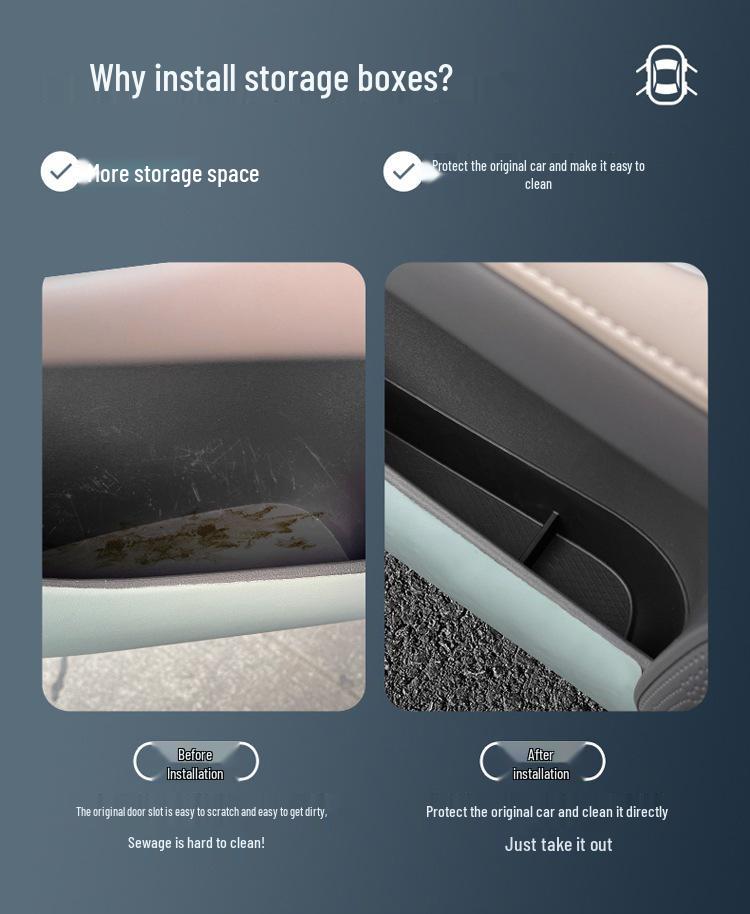 LS6 Car Door Storage Box: Custom Organizer for 23-25 Models