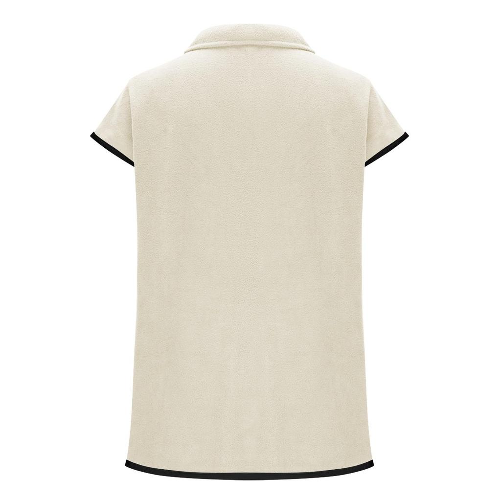 Women's Fashionable Fleece Vest, Warm And Casual Loose-fitting Fleece Jacket