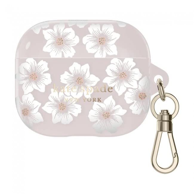 

Стильный и милый чехол для AirPods 3 от Kate Spade New York с беспроводной зарядкой (3-е поколение) (КРЕМ МАЛЬВЫ) KSAP-003 [Б/У]