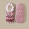 Women's Lined Thickened Slipper Socks, Warm Floor Socks for Indoor Home Wear