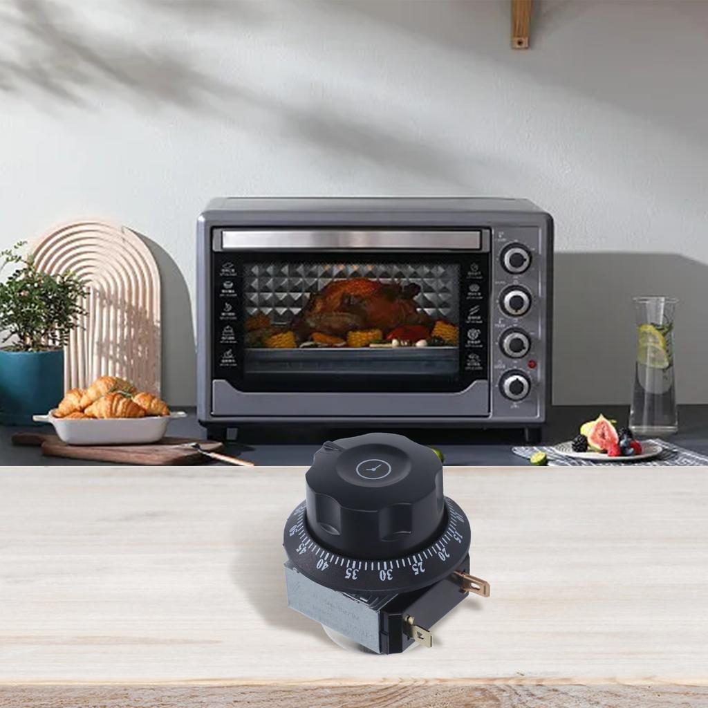 Customizable Timer Switch For Microwave Oven And Rice Cooker With Alarm Feature