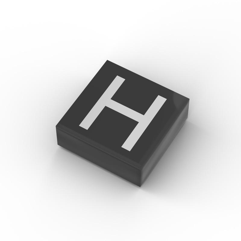 MOC 3070bpb009 Alphabet A-Z Building Blocks Set Lore 3070 Education Printed 26 Letters Bricks Toy For Children Kid Birthday Gift