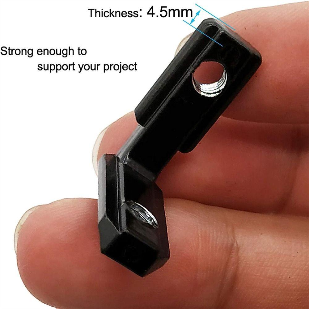 20pcs 2020 Series Corner Connector L-Shape Extrusion Corner  20x20 Series Aluminum Extrusion