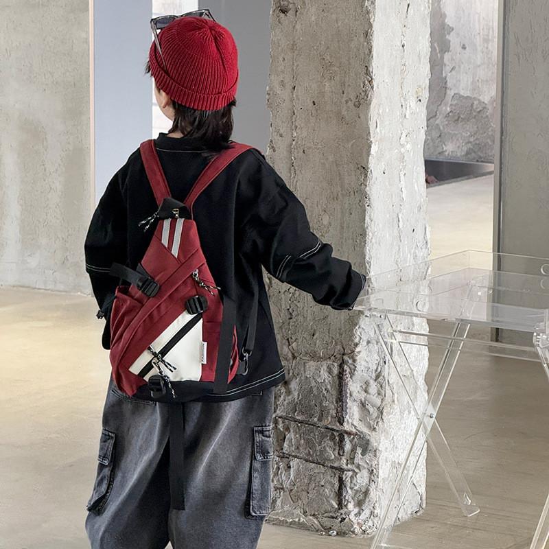 Kids Trendy Messenger Bag For Preschool With Nylon Portable Bag Shoulder