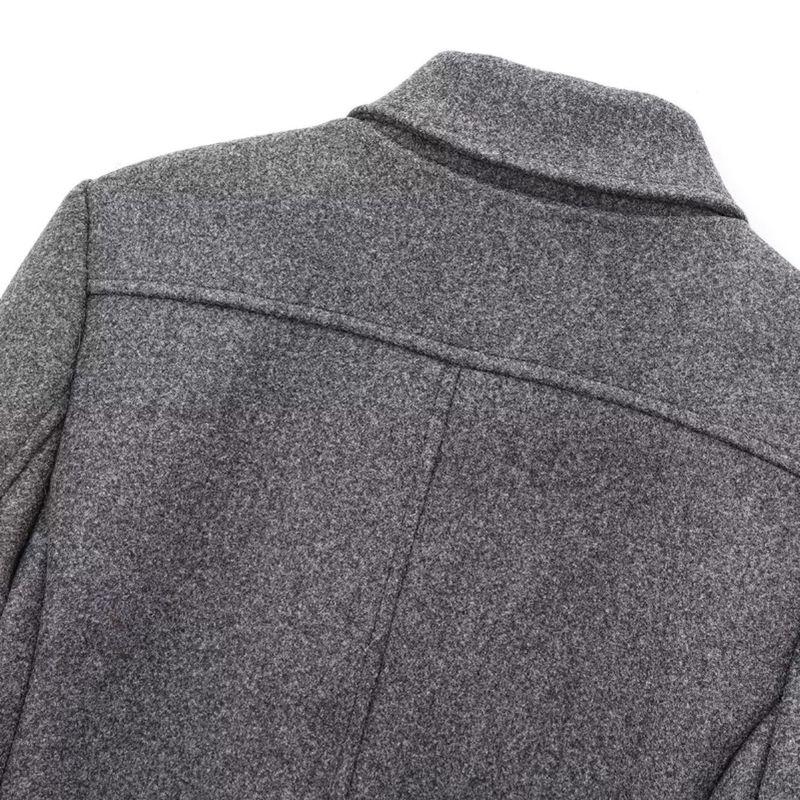 Kaslead New Arrival Women's Fashion Style Stylish Simple and Versatile Blended Coat Outwear 9845715