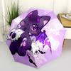 1pc Kitten & Skeleton Automatic Open/CloseFashion Umbrella-CuteUmbrella with Cute Design, Portable 3-Fold Compact Umbrella for Men & Women, Valentine'