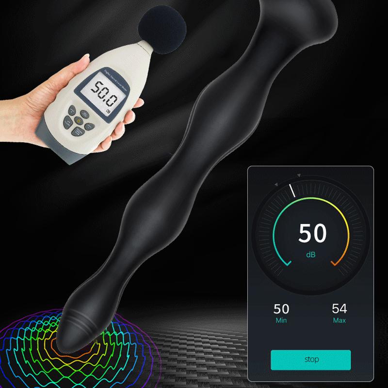 Electric Shock Prostate Massager Beads Anal Vibrators Heating Anal Butt Plug Vibrator Male Masturbator Sex Toys For Men Women