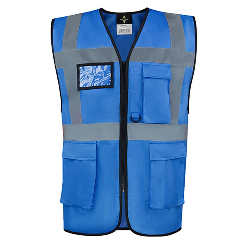 Korntex Unisex Adult CO² Neutral Hamburg Multi-Functional Hi-Vis Vest