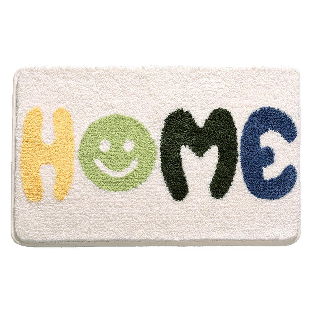 Nordic Minimalist Ins Style Bathroom Mat, Door Mat, Bathroom Floor Mat, Strong Absorbent Mat, Entrance Toilet Carpet, Thickened