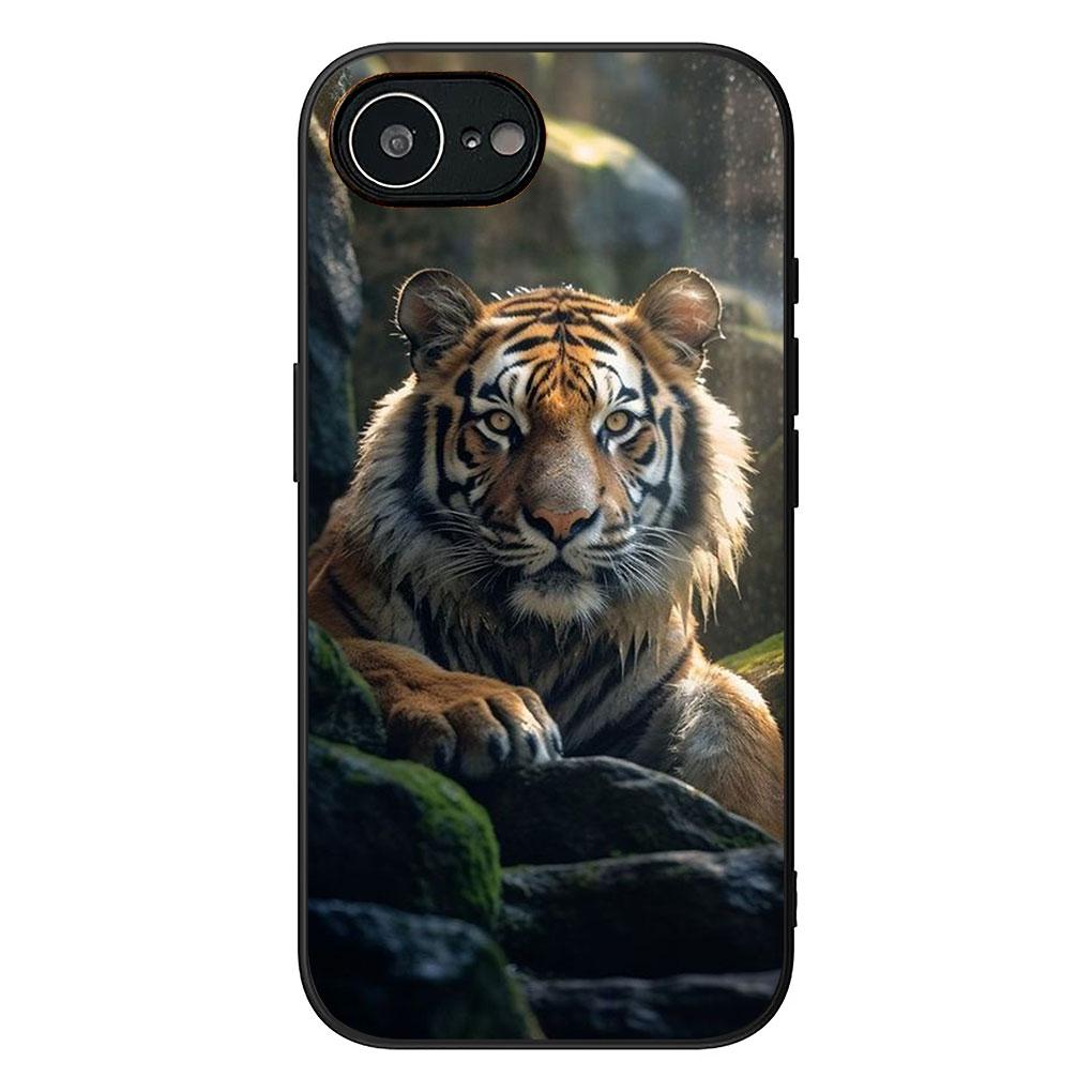 

Мягкий чехол для Apple iPhone 17 16 14 15 Pro Max Plus 15+ 16E XR ProMax Air 16+ Чехол для телефона Искусство Тигр Лев iPhone17
