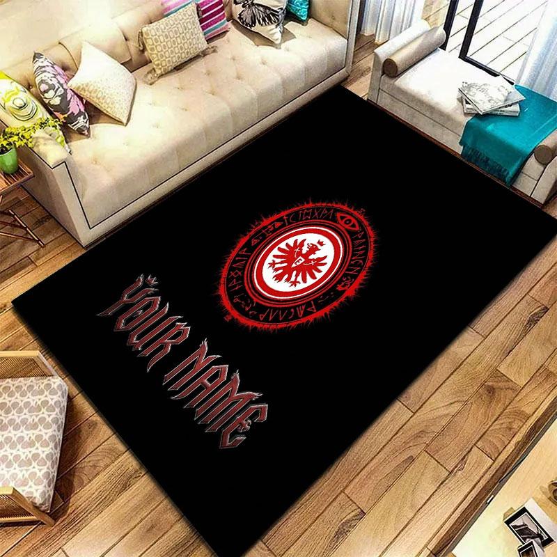 Eintracht Frankfurt Custom Name Carpet Rug for Living Room Bedroom Home Sofa Decoration,Kids play Non-slip Floor Mat