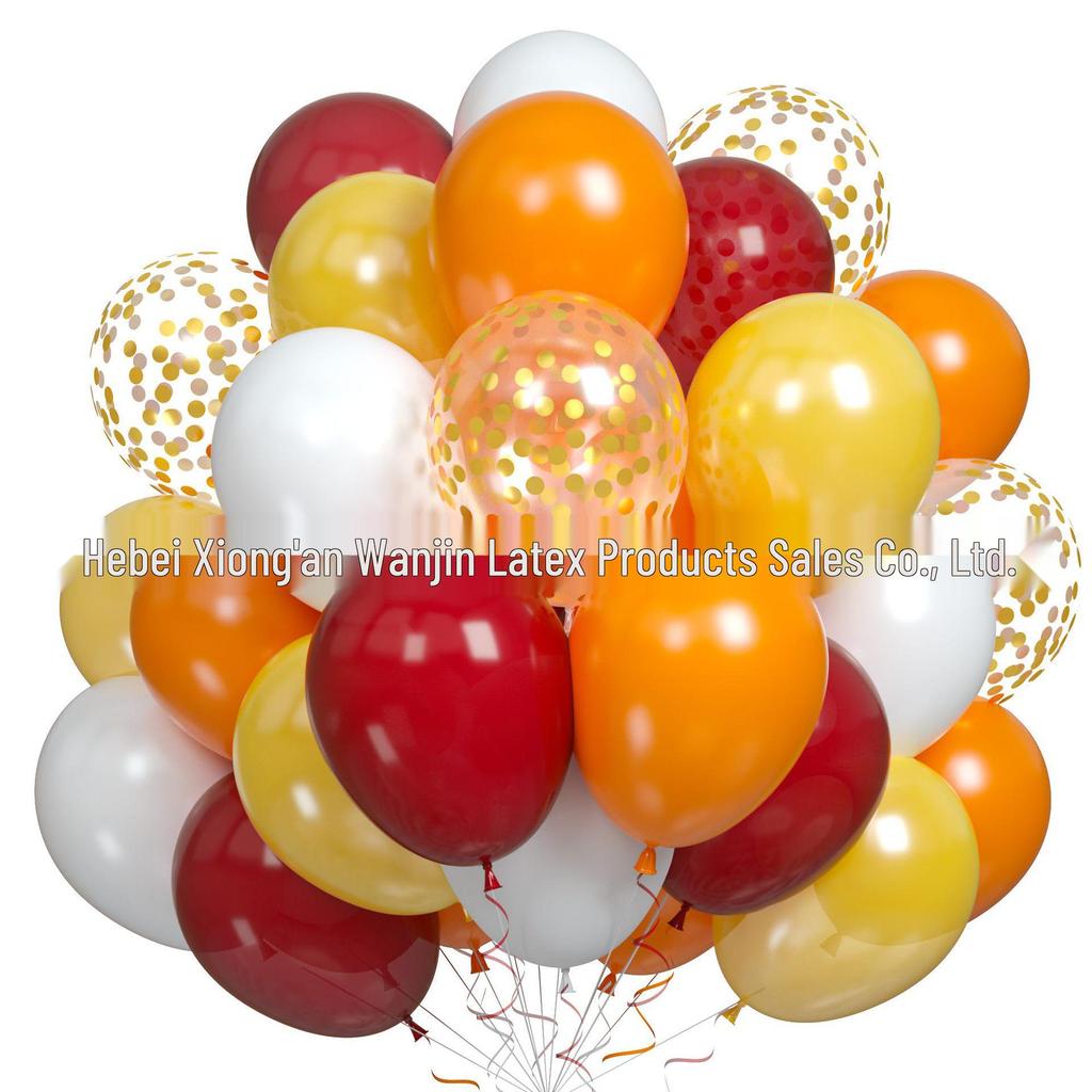 30-Piece Matte Balloon Set for Birthdays and Weddings, Vacuum-Packable