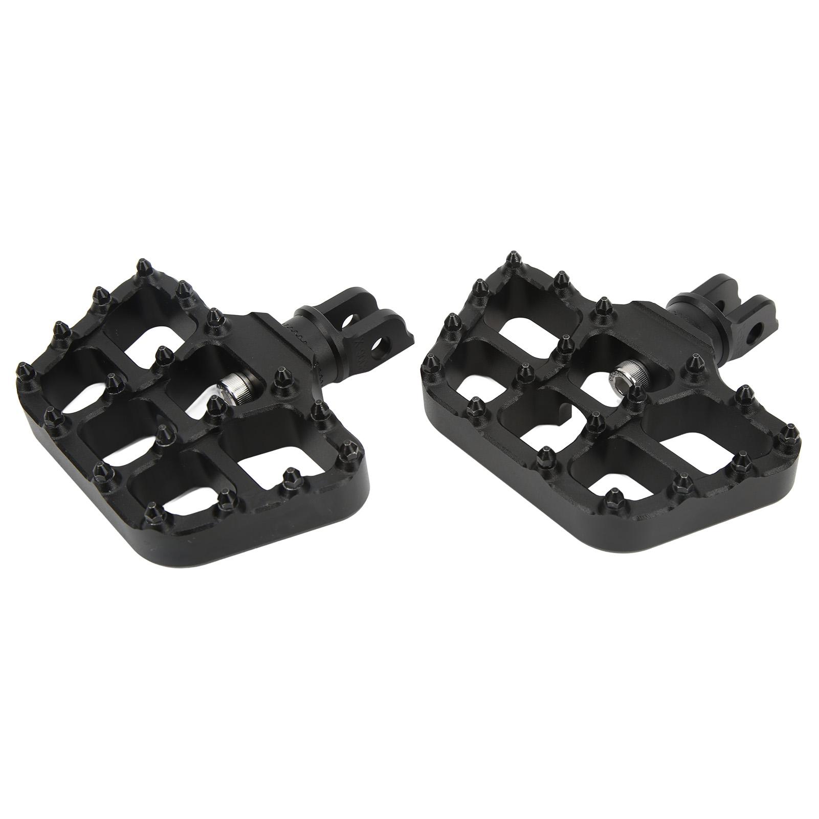 

2pcs Motorcycle Front Foot Pegs CNC Aluminum Anodized Anti Slip Spike Replacement for F900R F900XR 2020‑2022