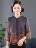 Sommer 2026 T-Shirt mit kurzen Ärmeln im chinesischen Stil für Frauen mittleren und höheren Alters