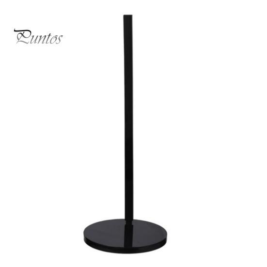 

Акриловый держатель для крышек стаканов с устойчивым основанием, простая установка, экономящий место, акриловый держатель для крышек стаканов 1pc чёрный