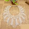 Elegant Women Hollowed Imitation Pearl Choker Bib Collar Statement Necklace