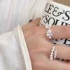 2024 Niche Pearl Open Ring: Women's Light Luxury Index Finger Accessory