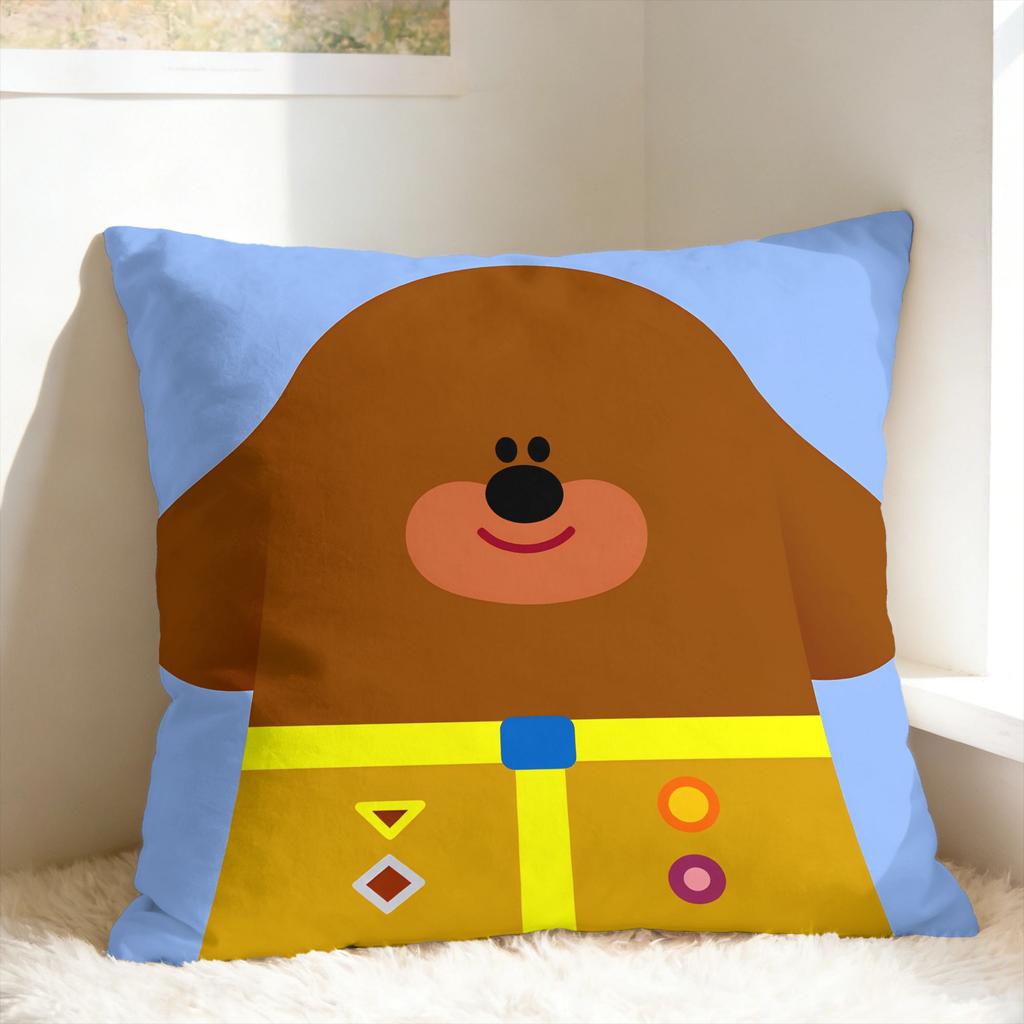 Pillow Case Hey-D-Duggees Soft Pillow Cover For Sofa Bedroom Home Decor Kawaii Pillowcases