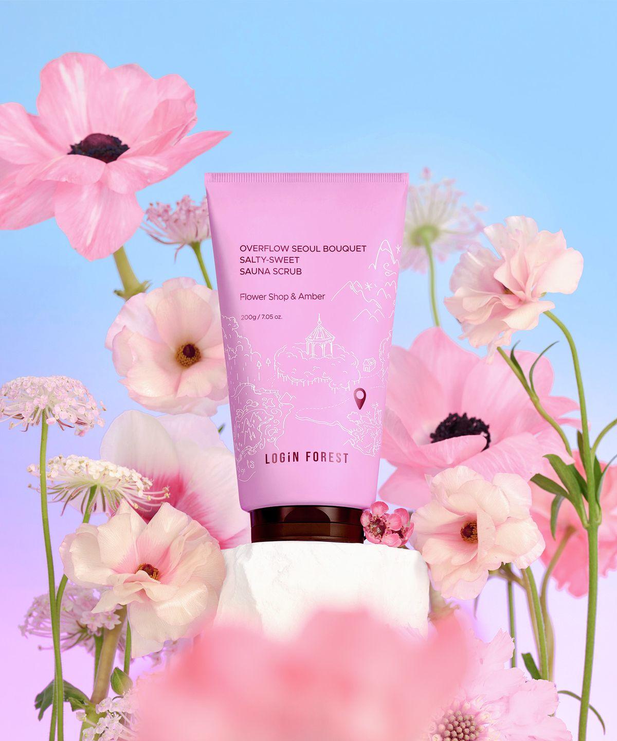 Overflow Seoul Bouquet Salty Sweet Sauna Scrub 200g