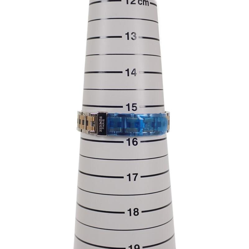 HERMES  CL4.220  Watches Stainless Steel/Gold Plated Women IvoryDial