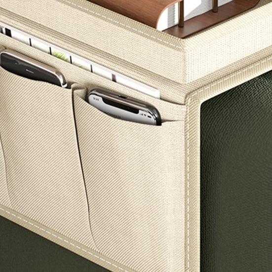 Couch Cup Holder Tray Couch Drink Holder Caddy Sofa Armrest Organizer with Side Pockets for Remotes Cell-Phone Tablet Snack