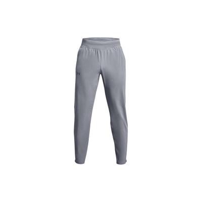 Out The Storm Solid Stretch Woven Running Pants Men Pants Gray 1376799-035