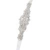 Diamond Flower Size: 29*6cm, Ribbon Size 270*2cm Wedding Belt Rhinestone Belt  Graduation