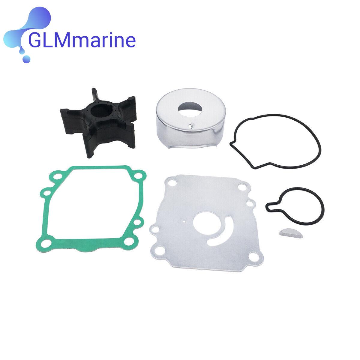 Water Pump Impeller Repair Kit 17400-92J00 for Suzuki 2006 - 2009 Outboard DF90 DF100 DF115 DF140 Motor Engine Impeller Repair Kit