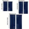 Modern Solid Color Sheer Curtain with Light Filtering Privacy Fabric for Living Room Bedroom French Window Home Decoration