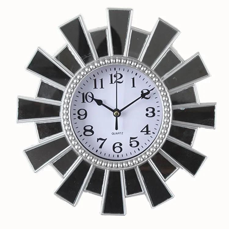 Modern Home Wall Decoration Clock Font Clear Wall Clock Travel Time Accurate Border Three-dimensional Hanging Quartz Clock