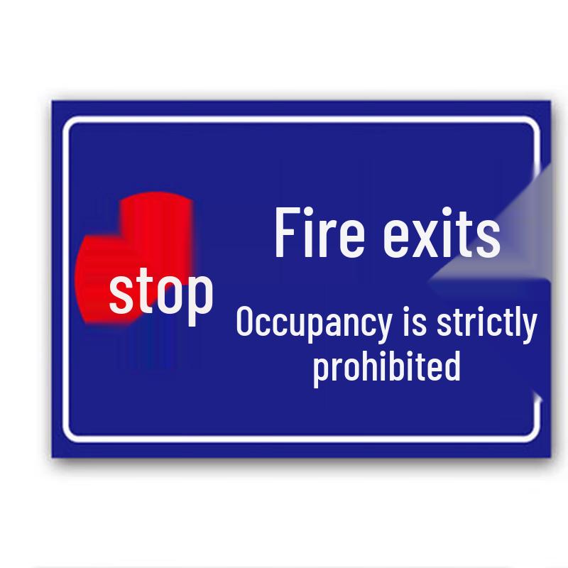 Reflective Fire Lane No Parking Sign