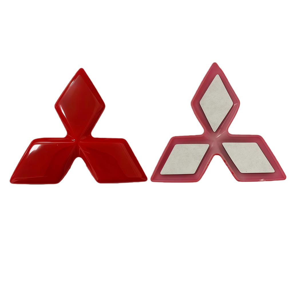 47mm Car ABS Car Steering Wheel Center Stickers for Mitsubishi Lancer EX Galant ASX Outlander Pajero Eclipse Badge Accessories