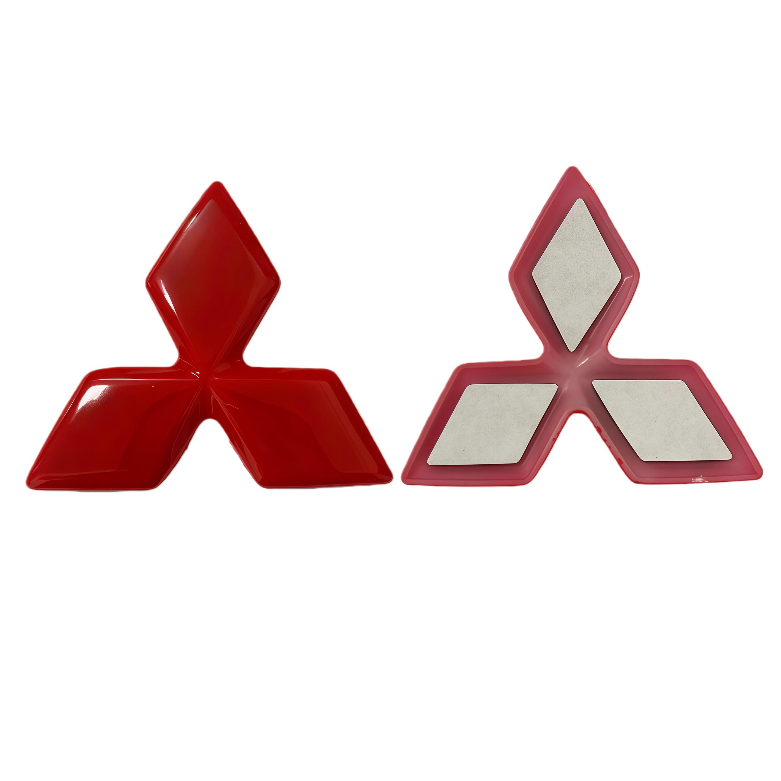 

47mm Car Steering Wheel Center Sticker Emblem Badge For Mitsubishi ASX Ralliart Lancer Cordia Pajero Outlander Eclipse L200 EVO 47mm 1pcs