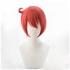 Cosplay Cool Short Costume Wig 2 Bonus Items Heat-resistant Wig, "Second Castle" Red, Hair, +